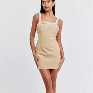 Oddmuse Pearl Trim Dress
